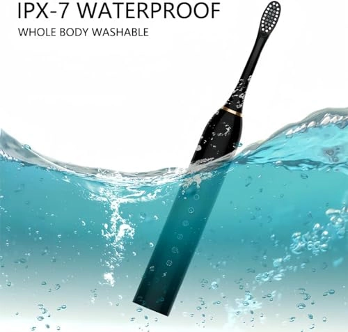 Sonic Electric Toothbrush - 42,000 VPM 4 Brush Heads 2 Pack