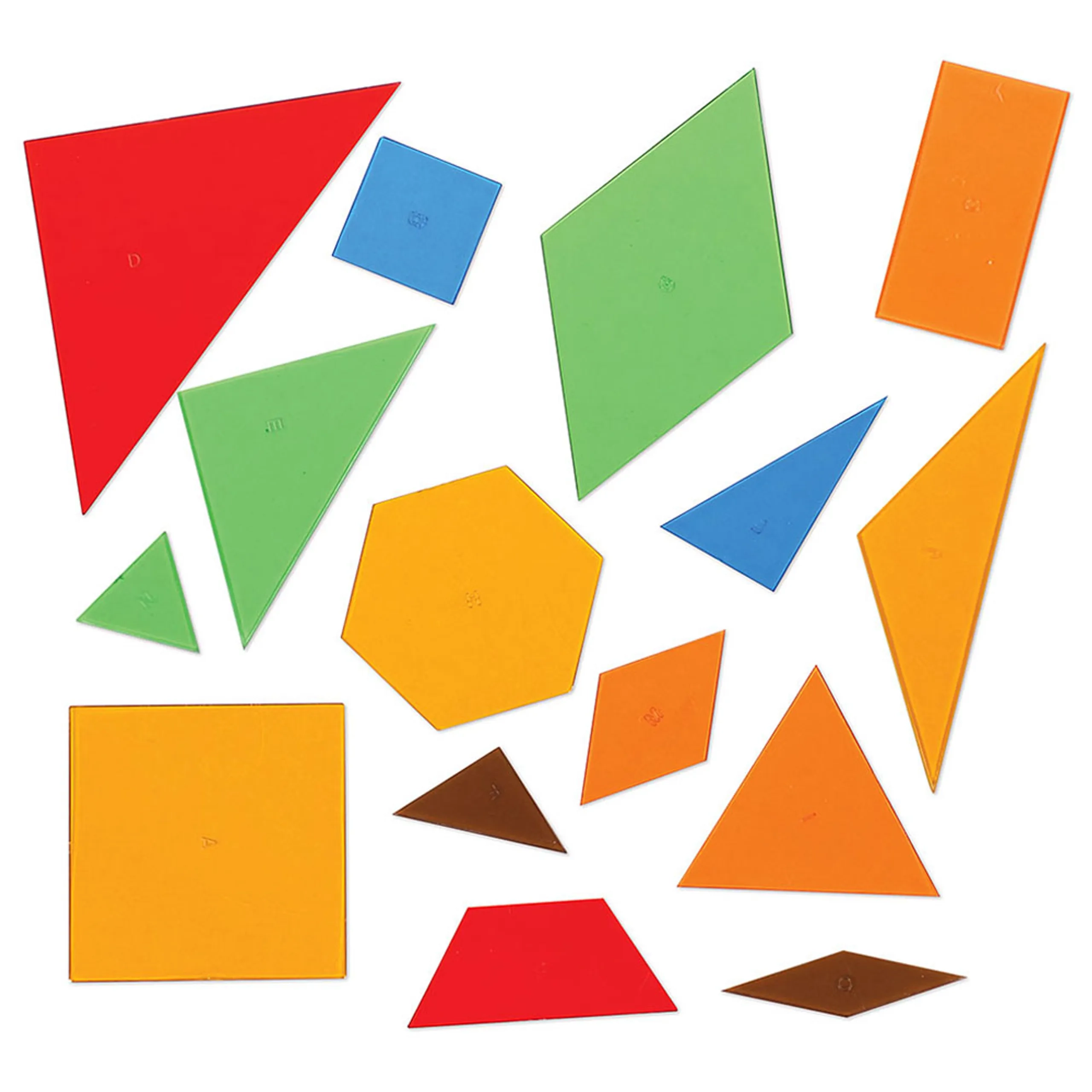 Power Polygons - Suitable for 5 years and above 450 pieces