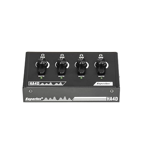HA4D - 4-Channel USB-C Powered Headphone Amplifier