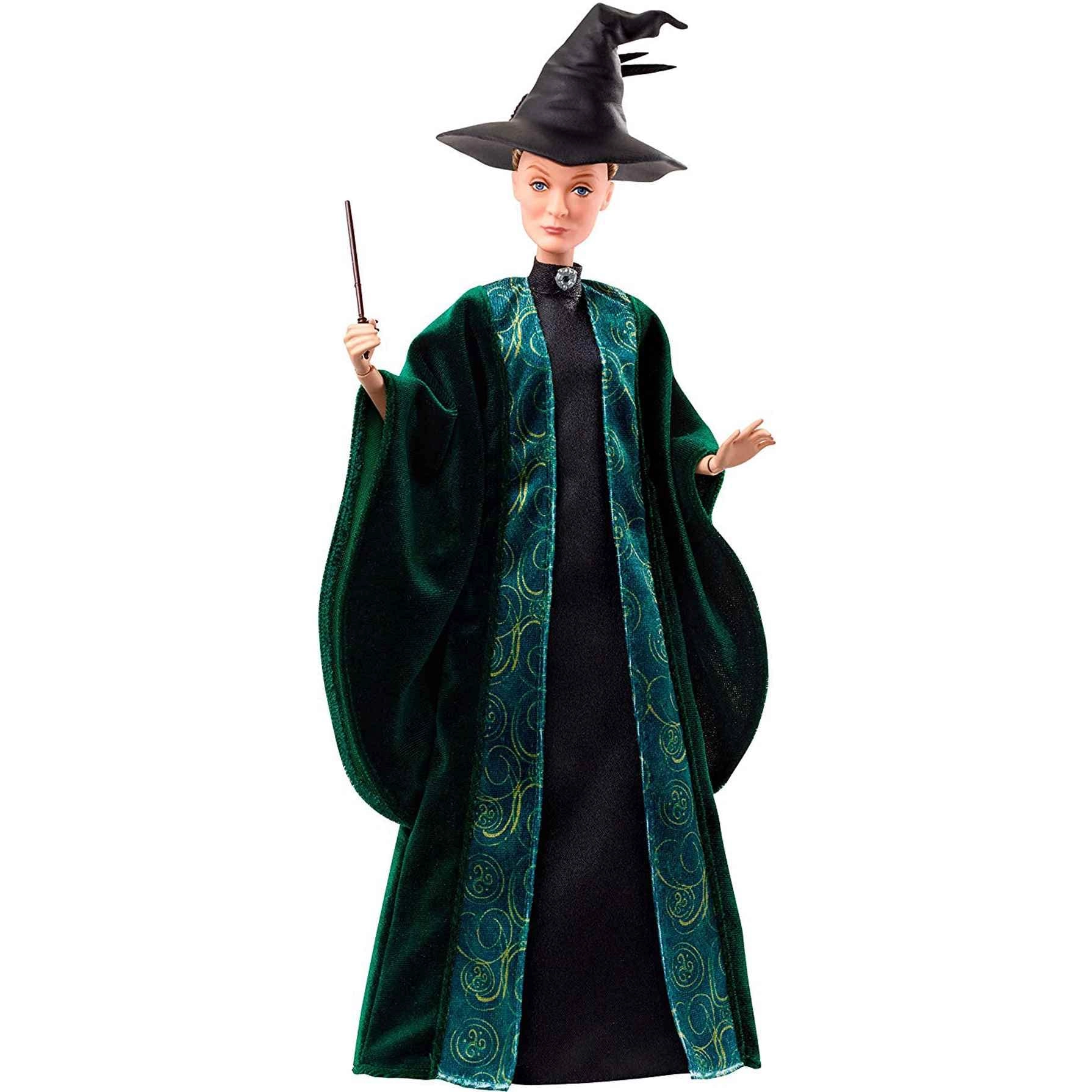 Mattel Minerva MCGONAGALL Doll - personalized wand eleven joints