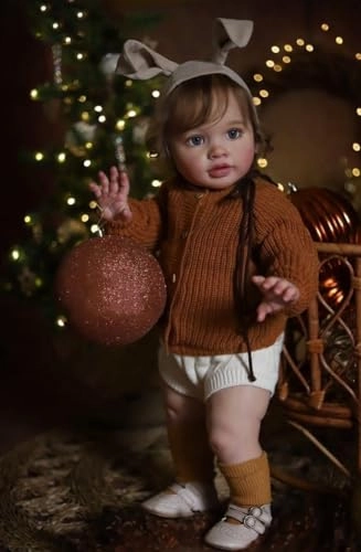 Reborn Baby Doll - 26 Inch Life Size Vinyl Ages 3+