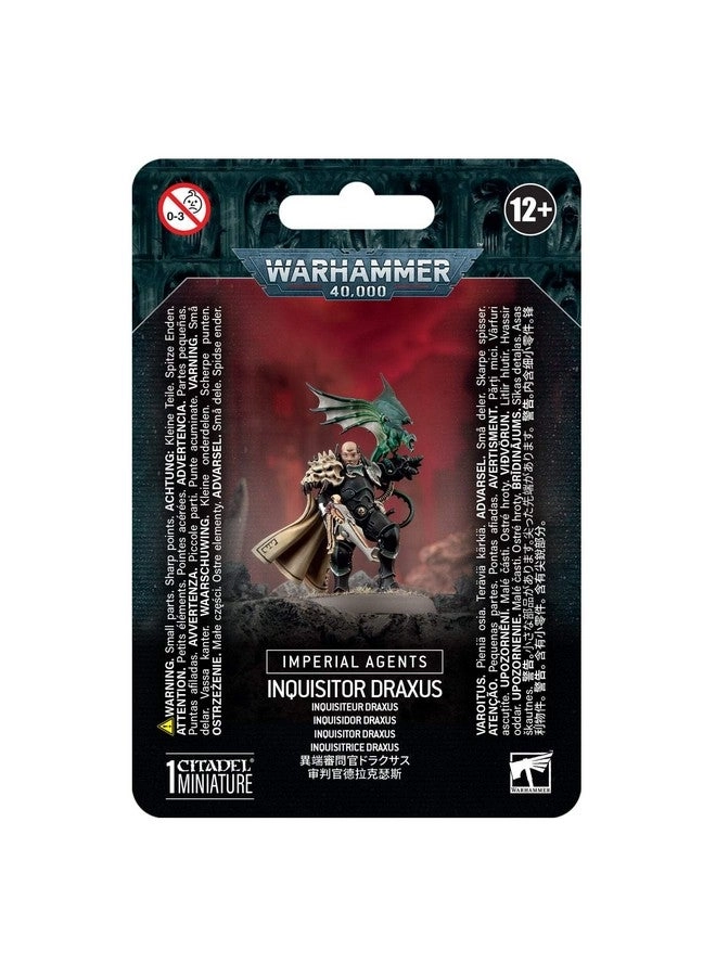 Games Workshop Warhammer 40K: Inquisitor DRAXUS Imperial Agents