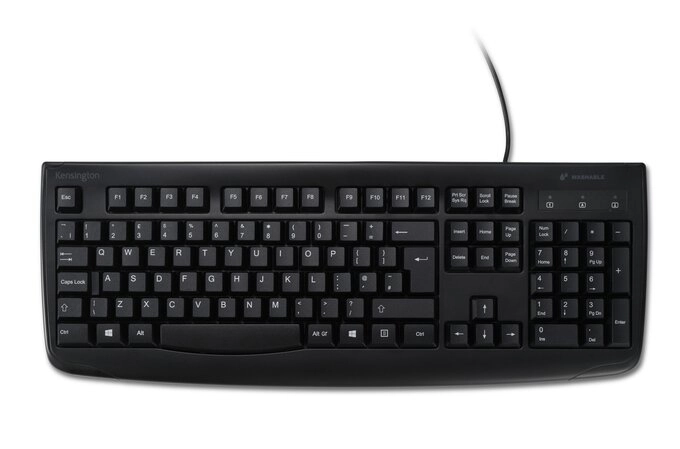 Pro Fit USB Washable Keyboard - Wired