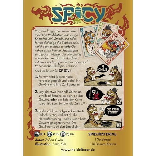 Spicy - Card Game (German)