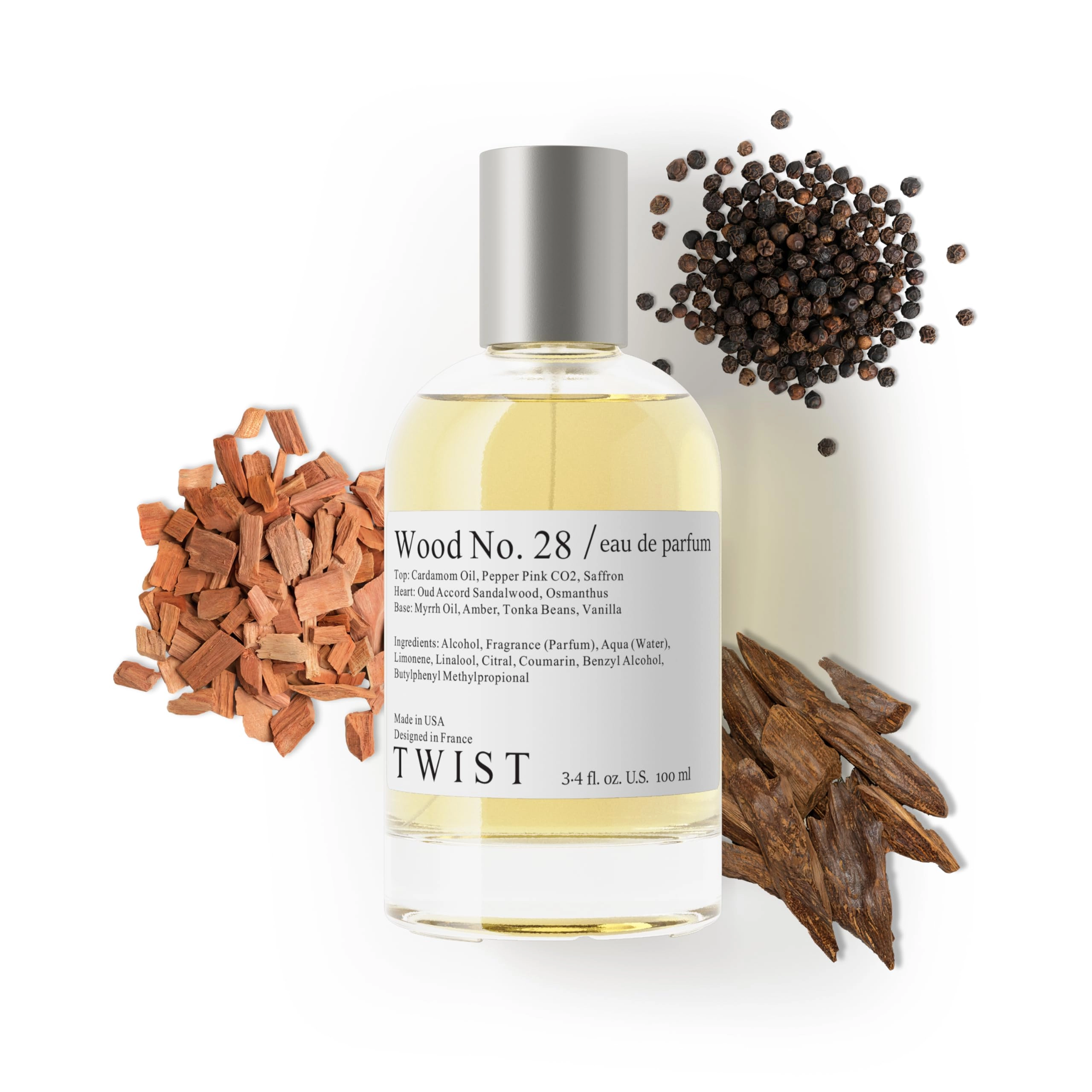 Twist Perfumes Wood No. 28 Eau de Parfum - 100 ml