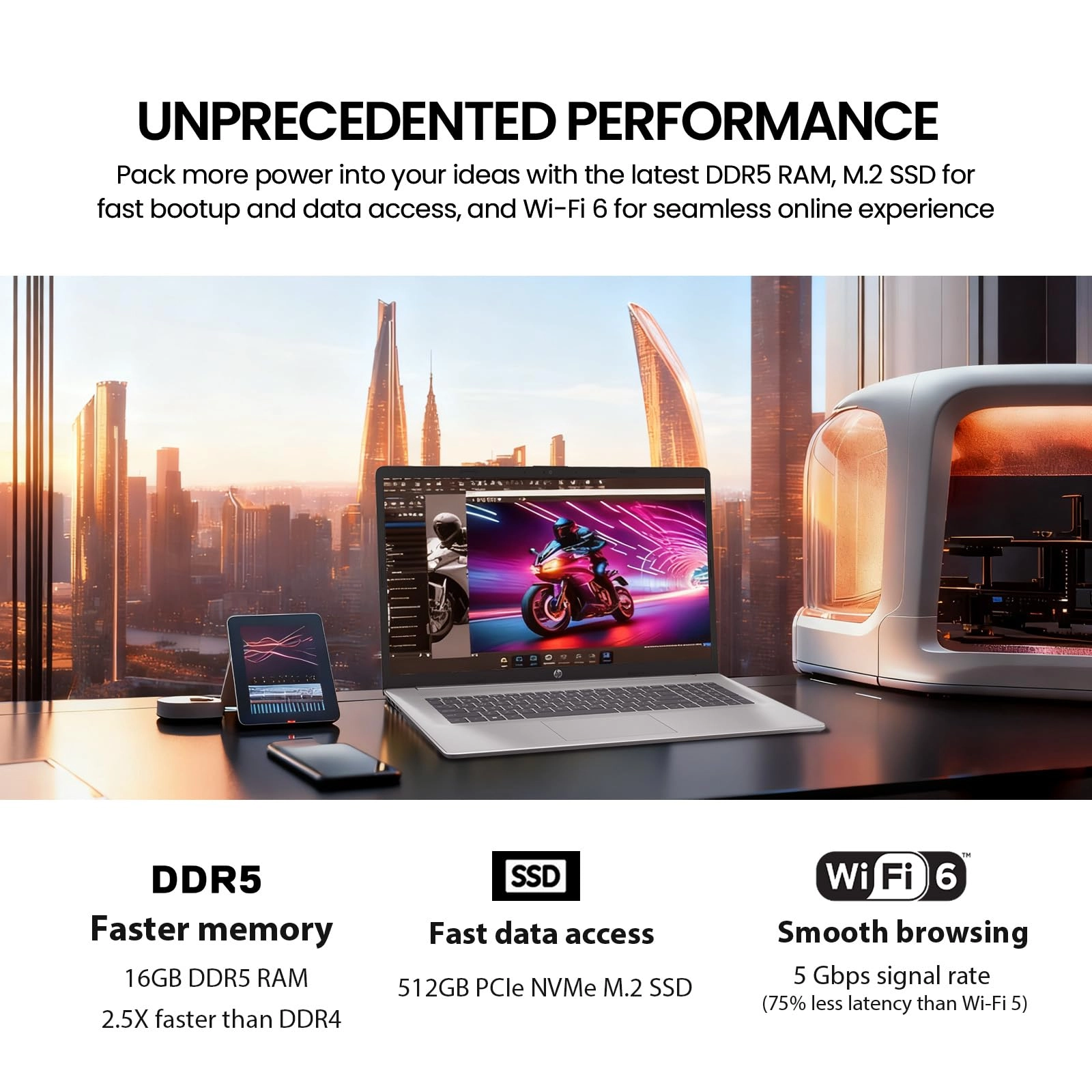 Laptop B0GGQQR17D - 17'' Intel Ultra 7 16GB DDR5 512GB SSD