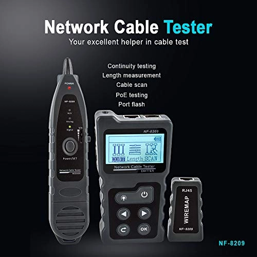 Network Cable Tester - RJ45 Measure Length