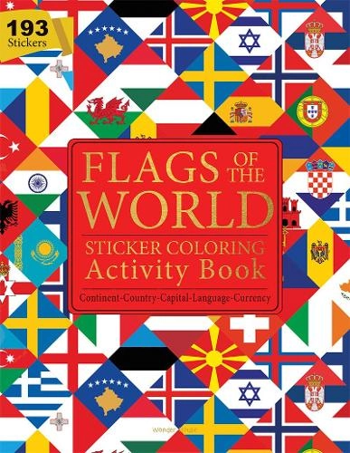 Prakash books Flags Of The World Activity Sticker Book