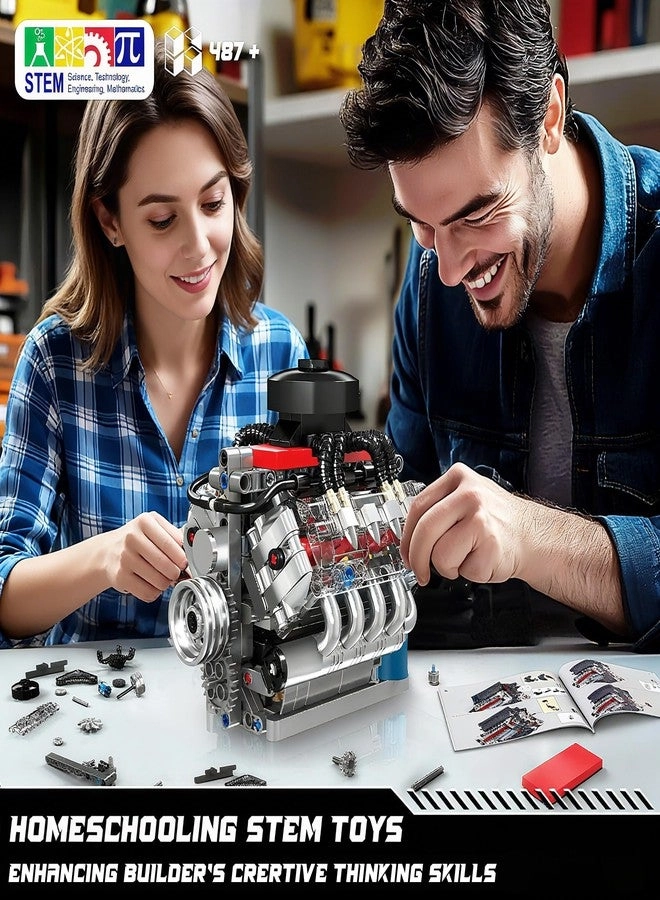 Technik V8 Engine (10171) - LSX454 Petrol
