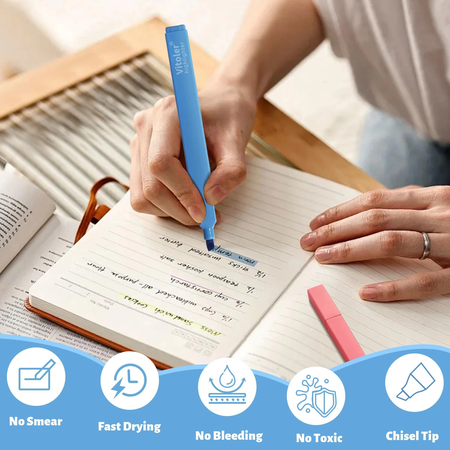 Bible Highlighters - Pastel Chisel