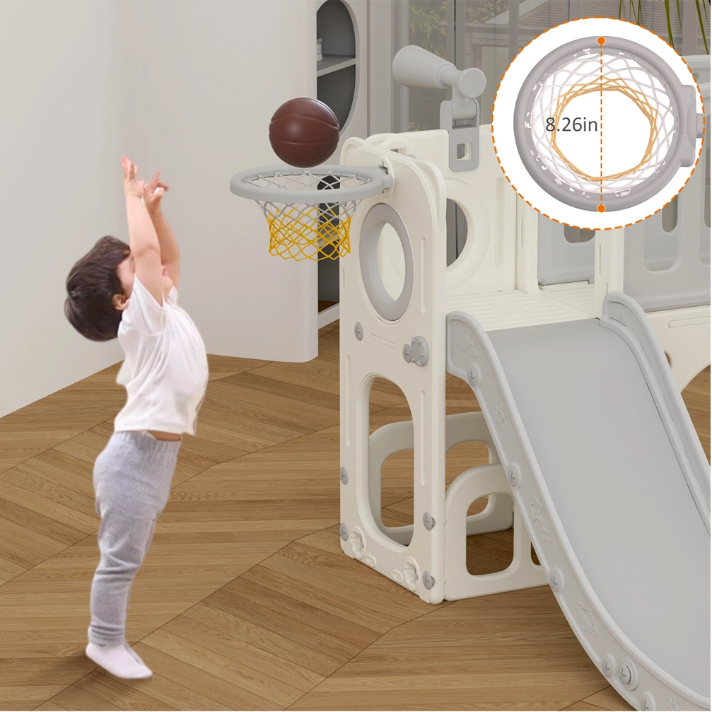 Play House - Activity Slide Basketball Grey