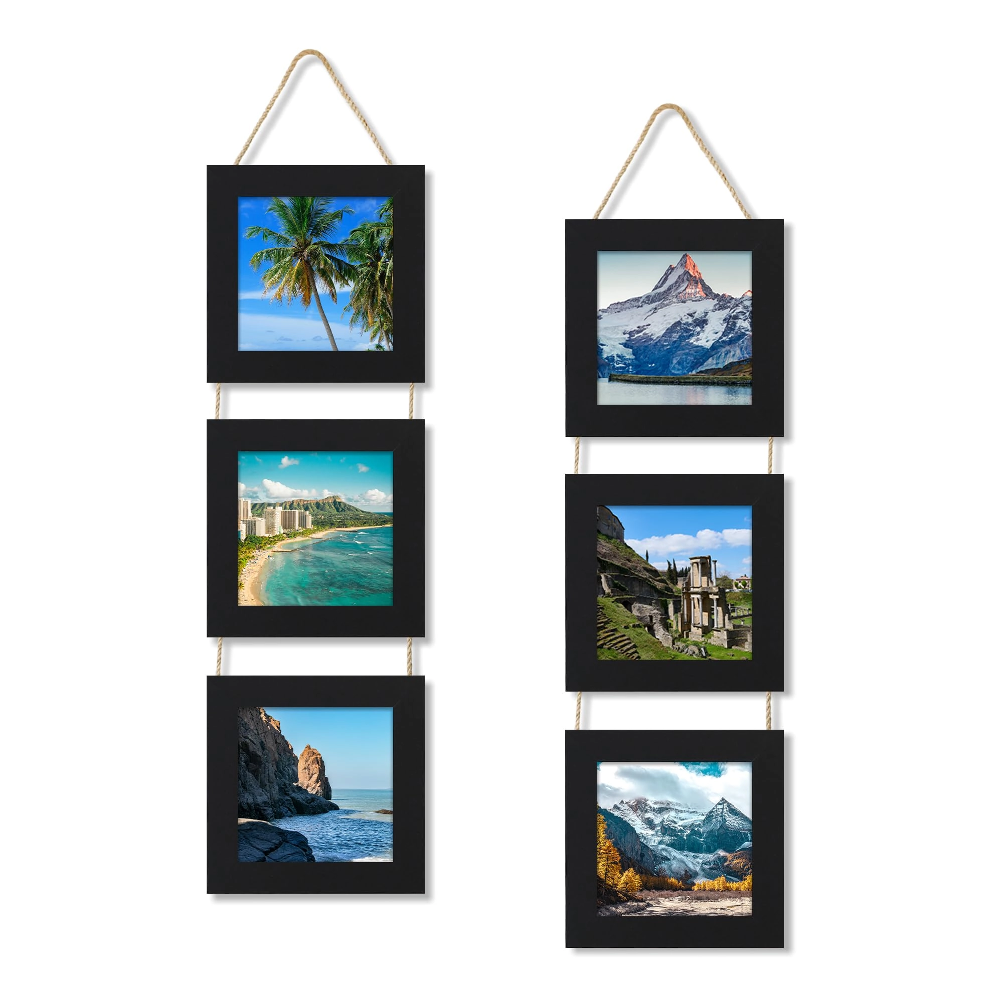 Collage Picture Frames - 5x5 in 3 Opening