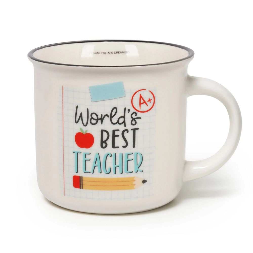 Legami Cup-Puccino Teacher Porcelain Mug - 350 ml