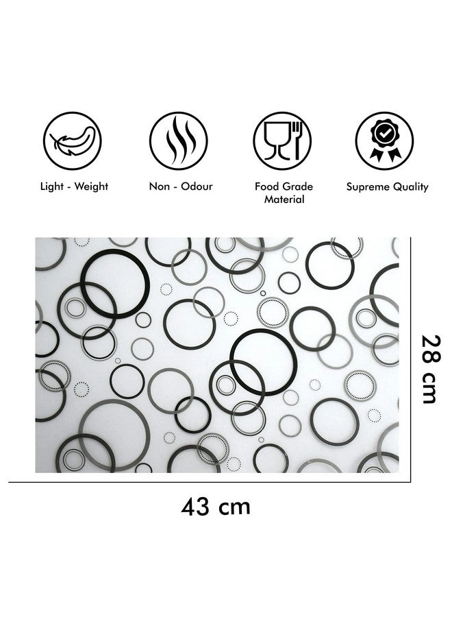 Fridge Top Cover - 99 X 56 CM + Fridge Handle Covers - 2 30 X 16 CM + Fridge Mats - 4 pieces 28 X 43 CM