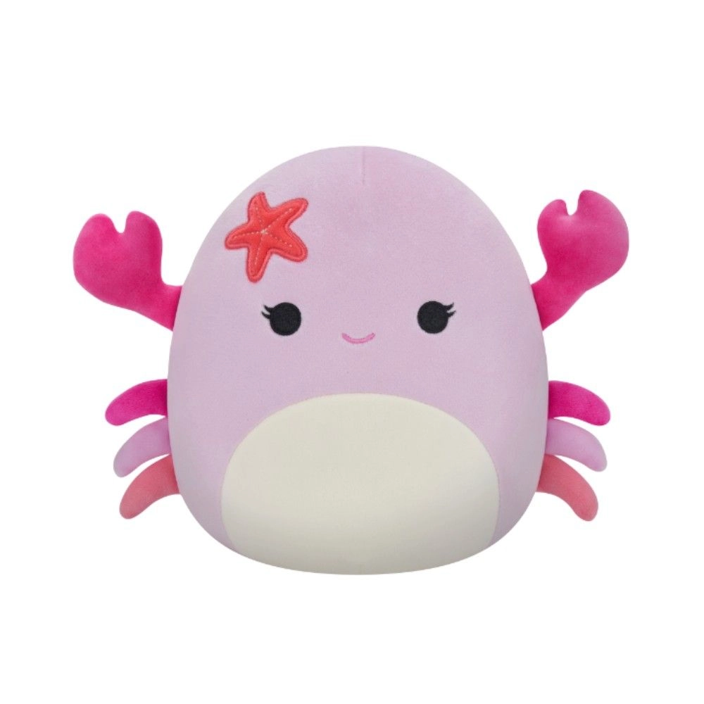 Squishmallows Cailey Crab - 7.5 inch Pink