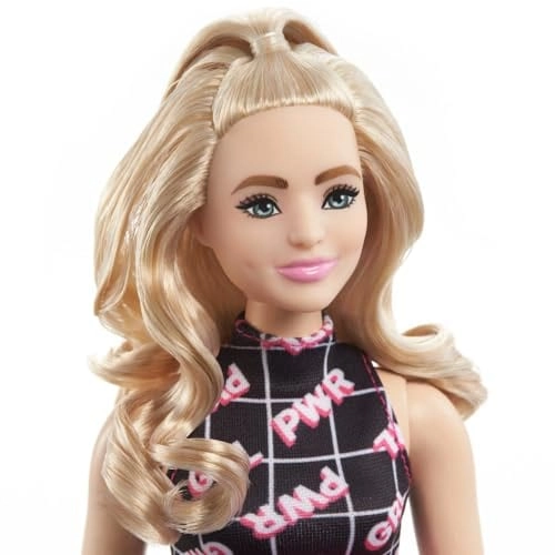 Barbie Fashionistas - Curvy Blonde Girl Power Outfit Ages 3+
