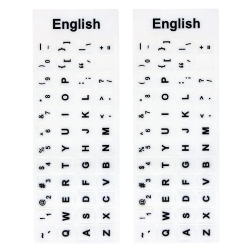 Universal English Keyboard Stickers