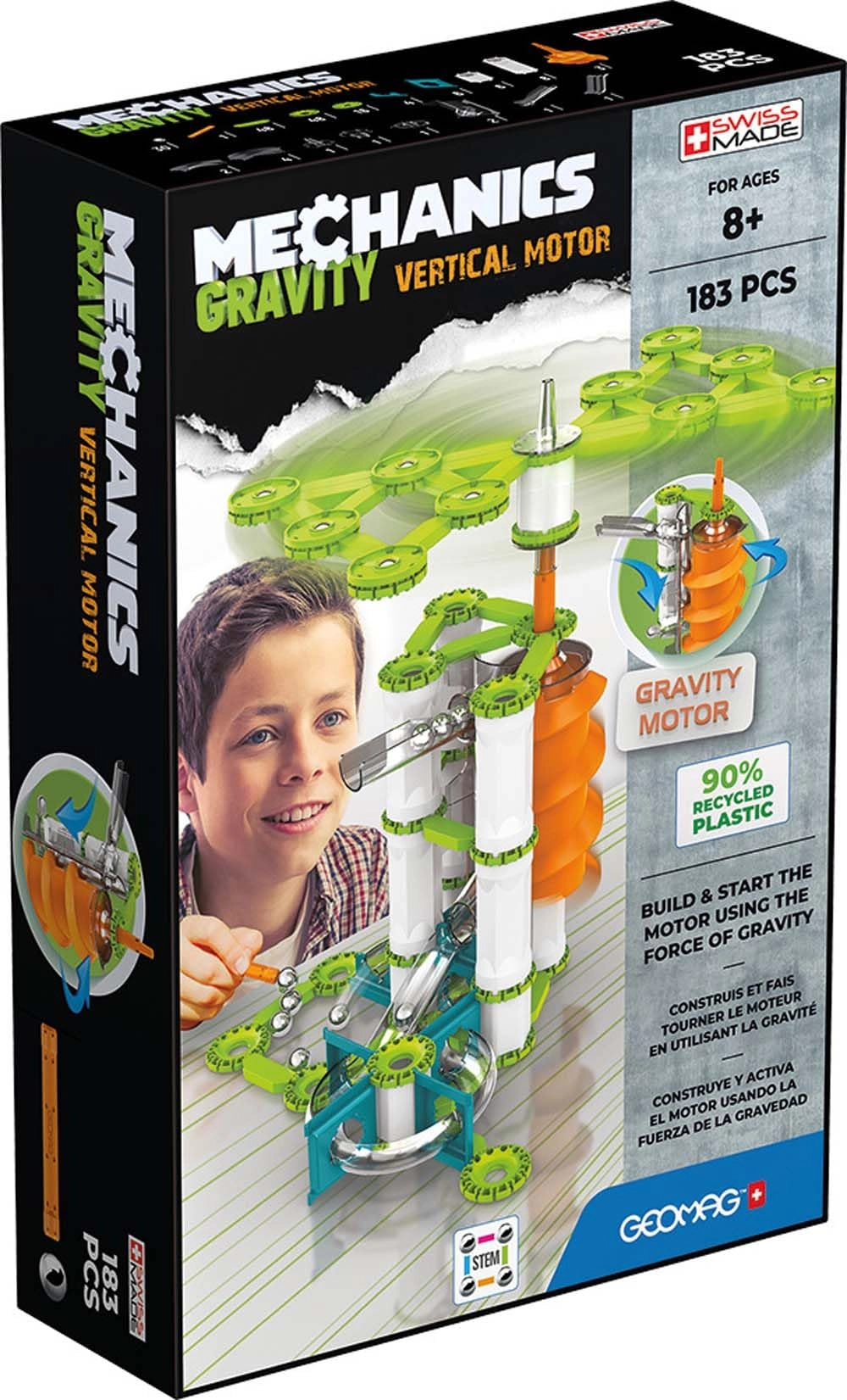 Geomag 764 Gravity Vertical Motor - Fantasy 183pcs