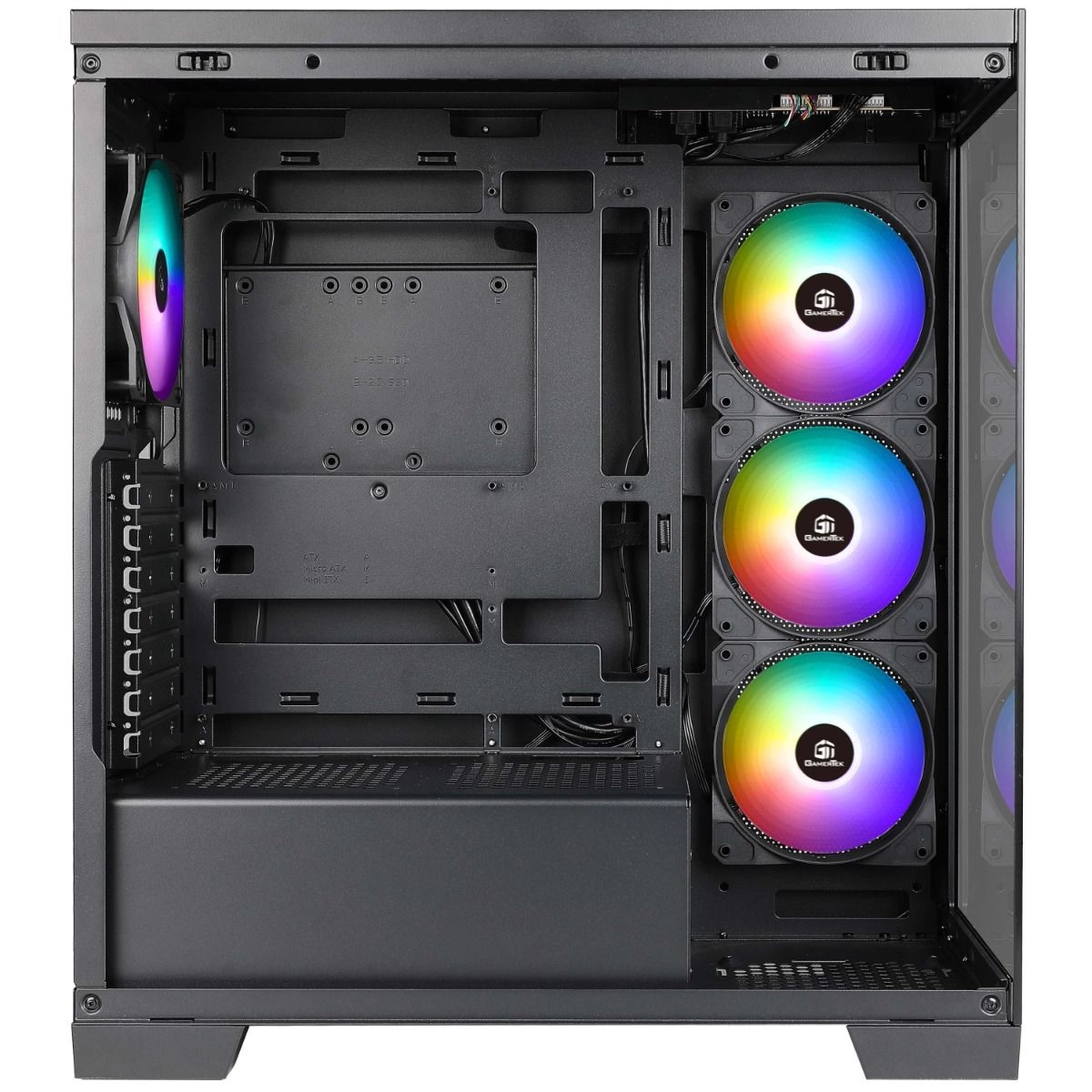 Nebula - Tempered glass side panel Mid Tower
