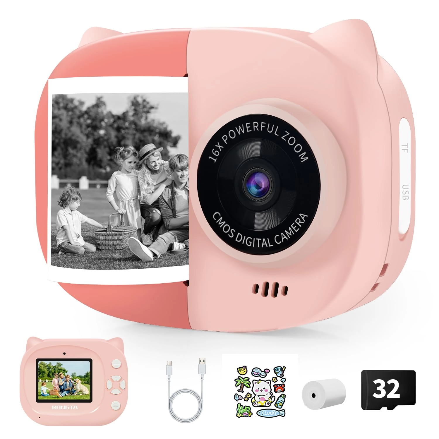 Rongta Z1 - 1080P 720P Instant Print