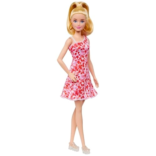 Barbie Fashionistas - Blonde Distorted Dot Dress Ages 3+