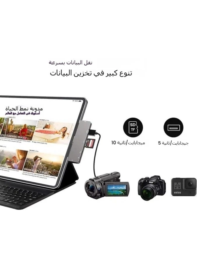 USB C Hub - 7-in-1 4K HDMI USB-C PD