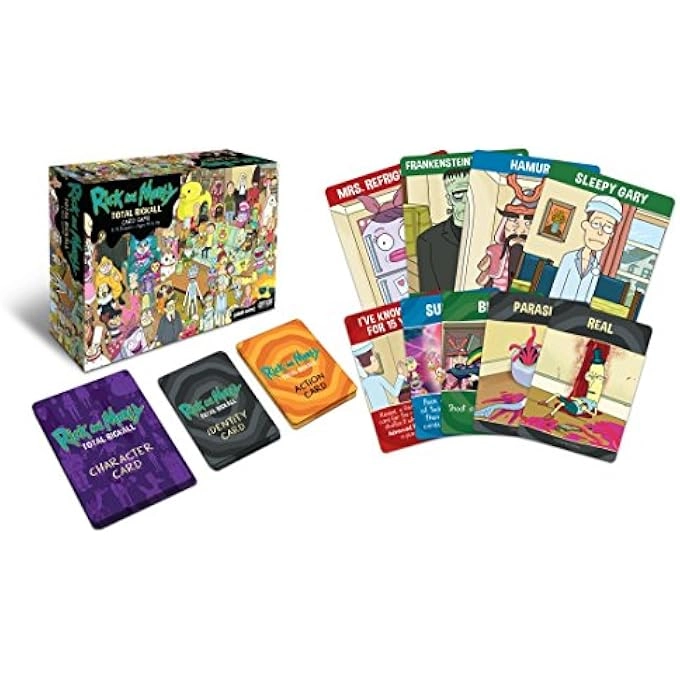 Rick and Morty Total Rickall - Cooperative Card Game
