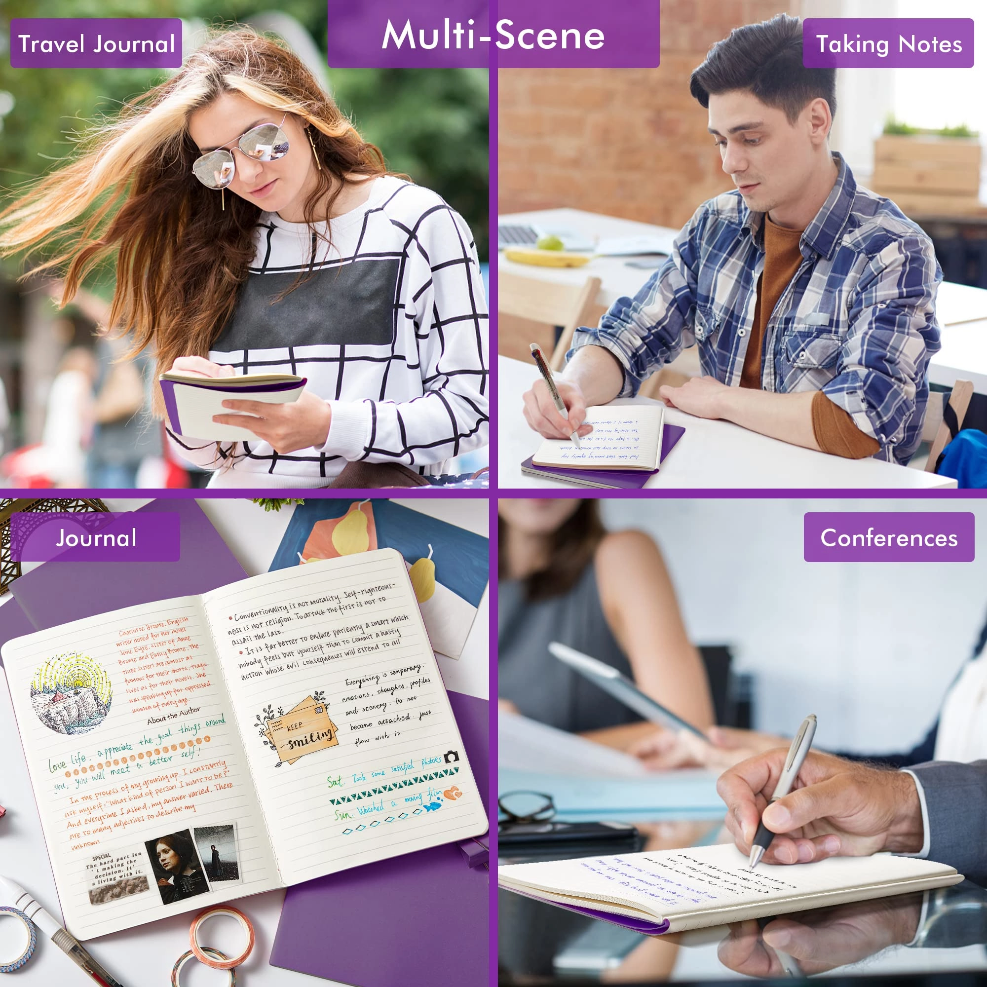 Soft Cover Notebook A5 Softcover - Blank 46 Sheets Pack