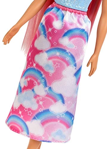 Barbie Dreamtopia Hairplay Doll - Multi-Colour Rainbow Princess