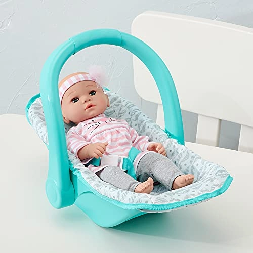 Car Seat/Carrier - 1:6 Scale Soft Gray