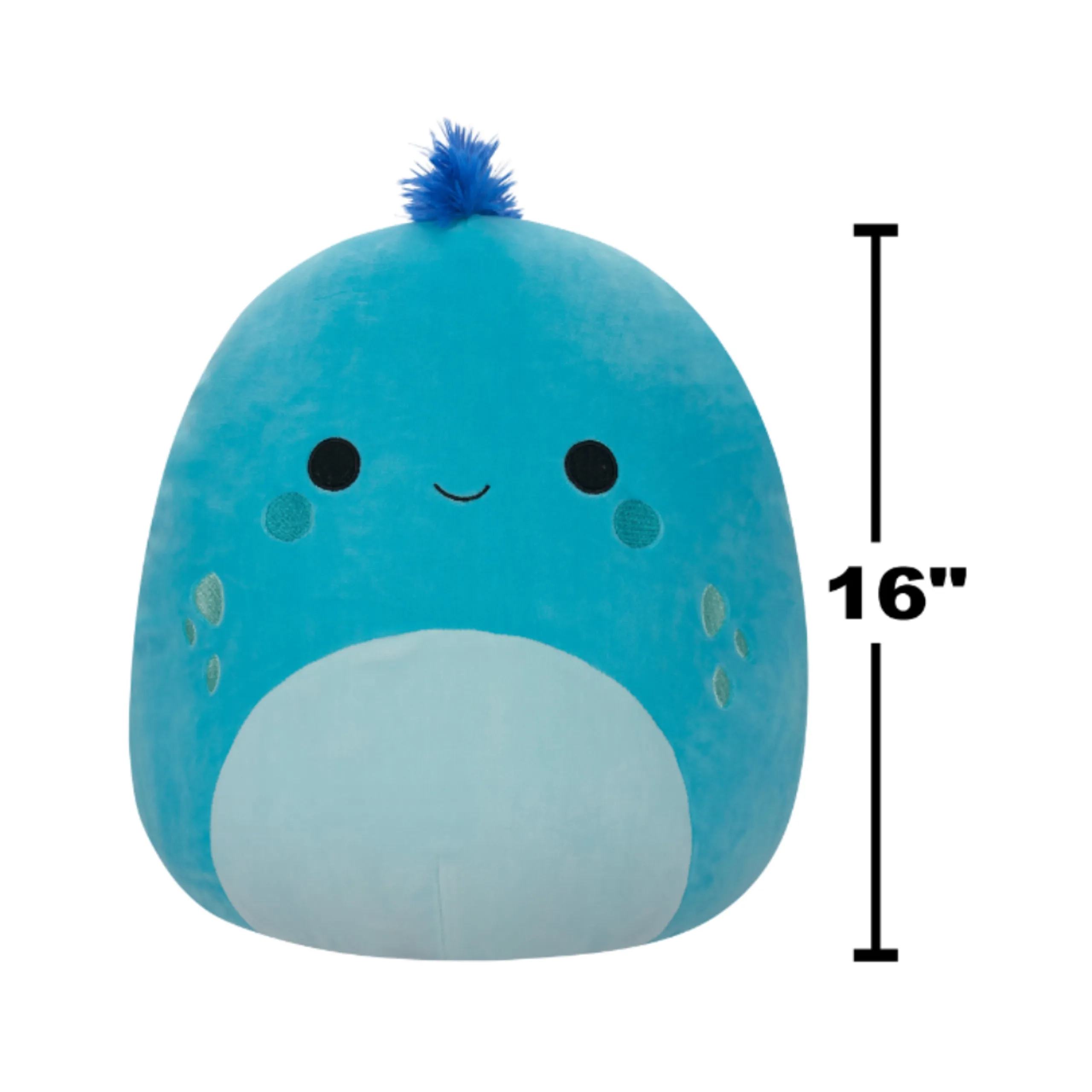 Dijimon Cyan Blue Iguana - 16 Inch Blue