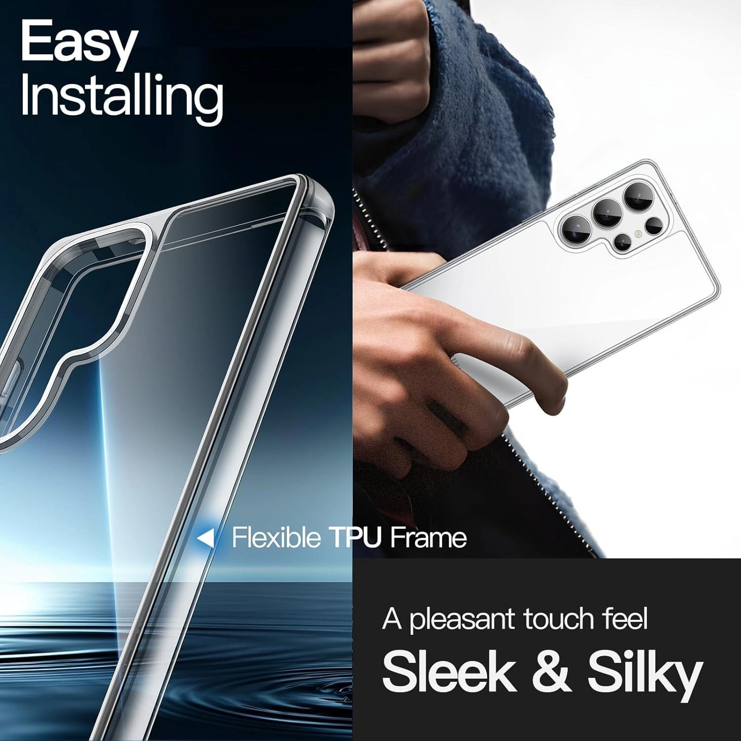 Glass Screen Protector + Camera Lens Protector for Samsung Galaxy S25 Ultra