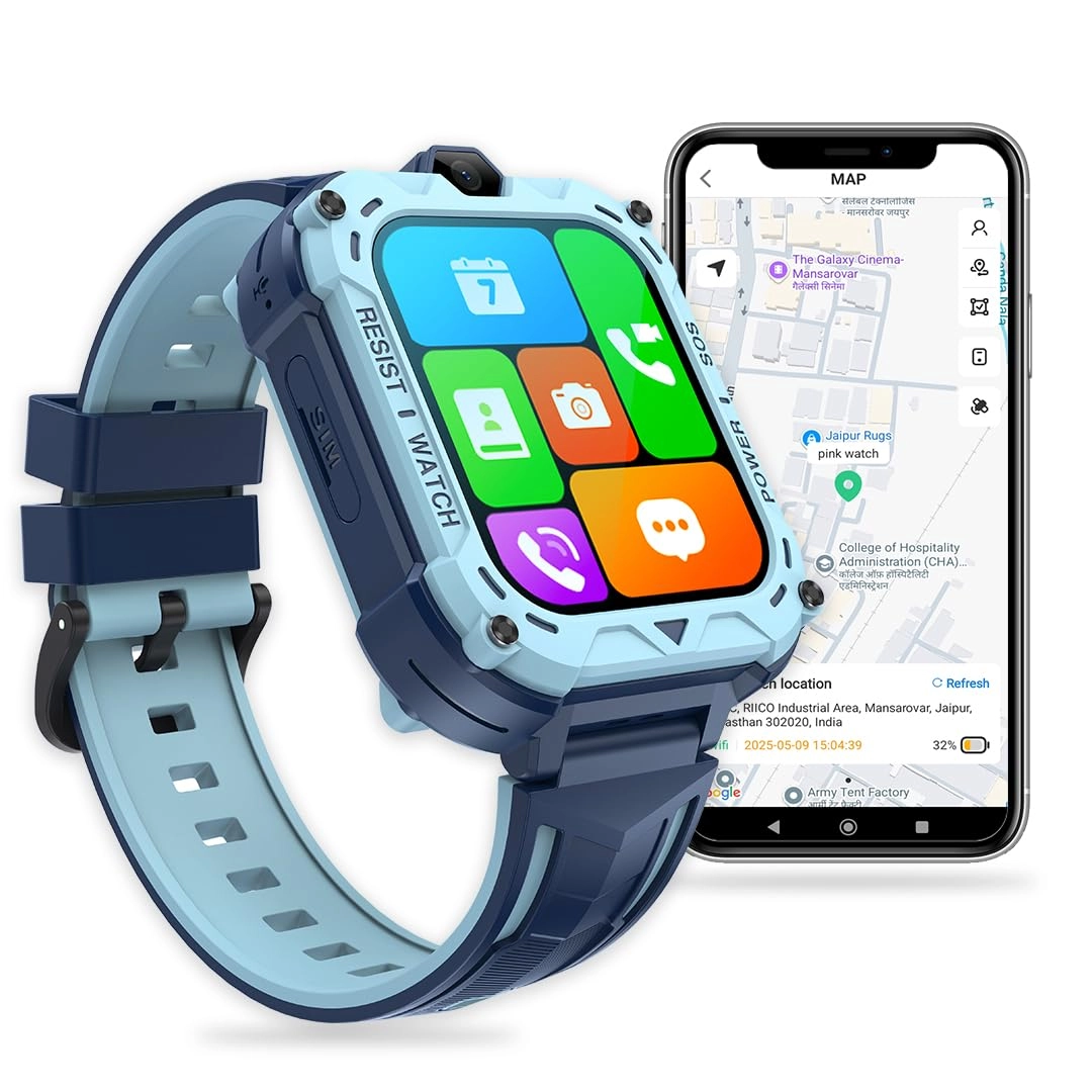 FETACA®, 713, 7th Floor, Okay Plus Square, Mansarovar, Jaipur , Rajasthan - 302020 4G Smart Watch LTE GPS