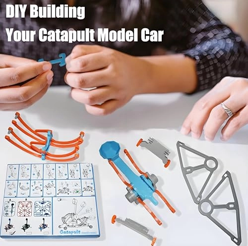 Catapult Kit STEM - 8-12 years 30+ pieces