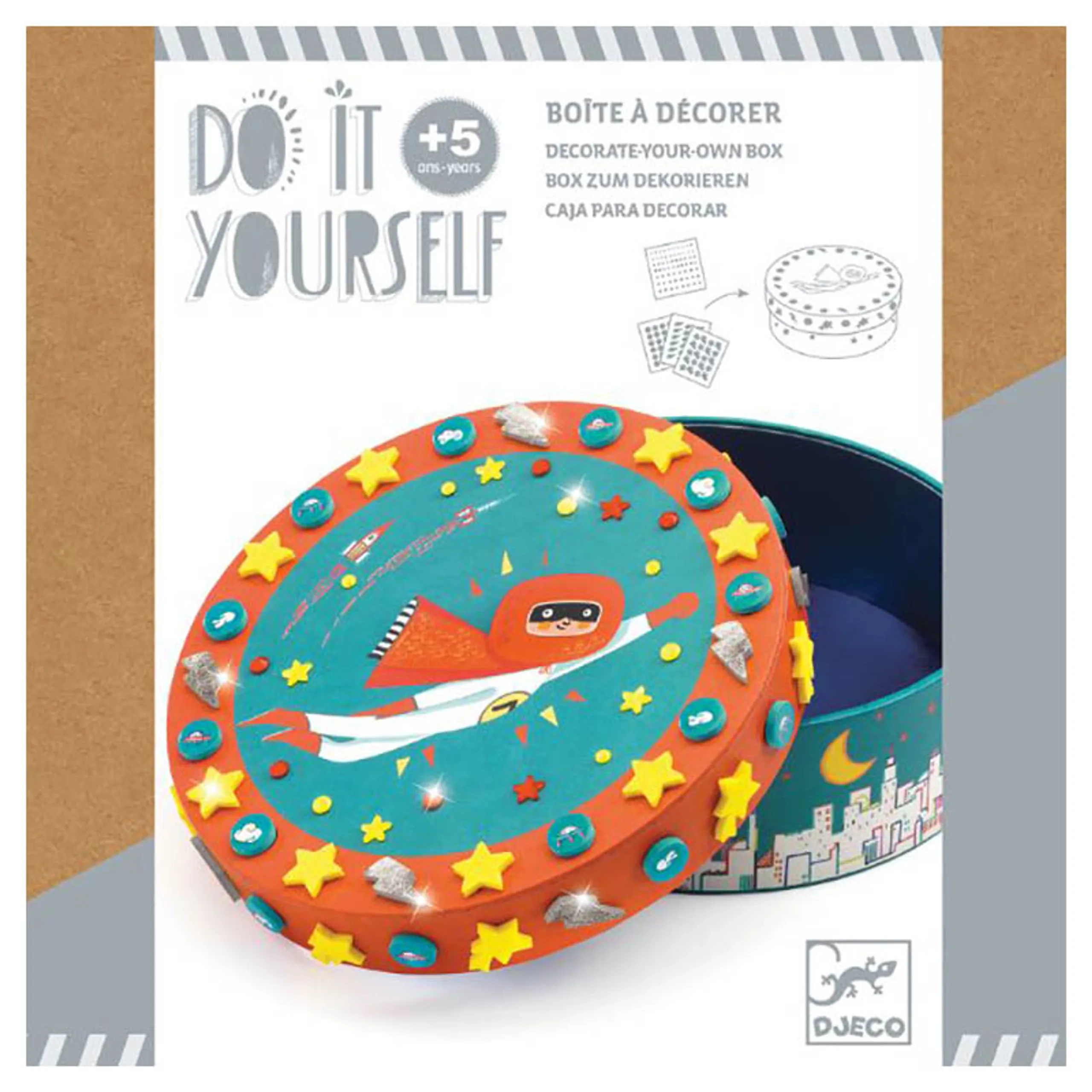 DJECO Do It Yourself - Super Treasure - Suitable for 5 years & above