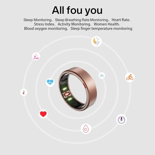 Gen 2 Smart Ring - 24/7 Health Monitoring Heart Rate Sleep