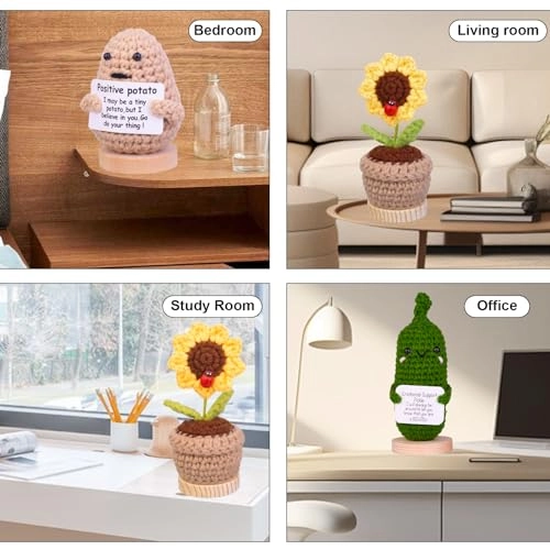 Mini Funny Positive Potato - Fabric Pack