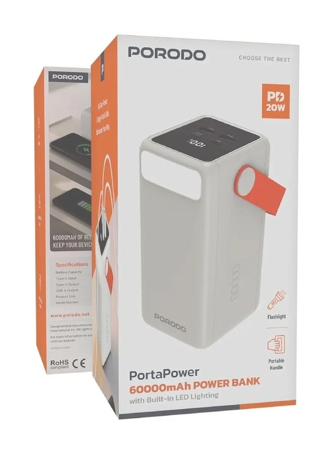 PortaPower - 60000mAh 20W
