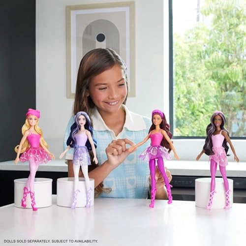 Barbie Color Reveal Ballerina - 6 Surprises Color Change Ages 3+