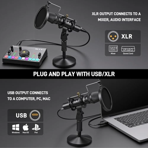 HD300T USB+XLR Microphone