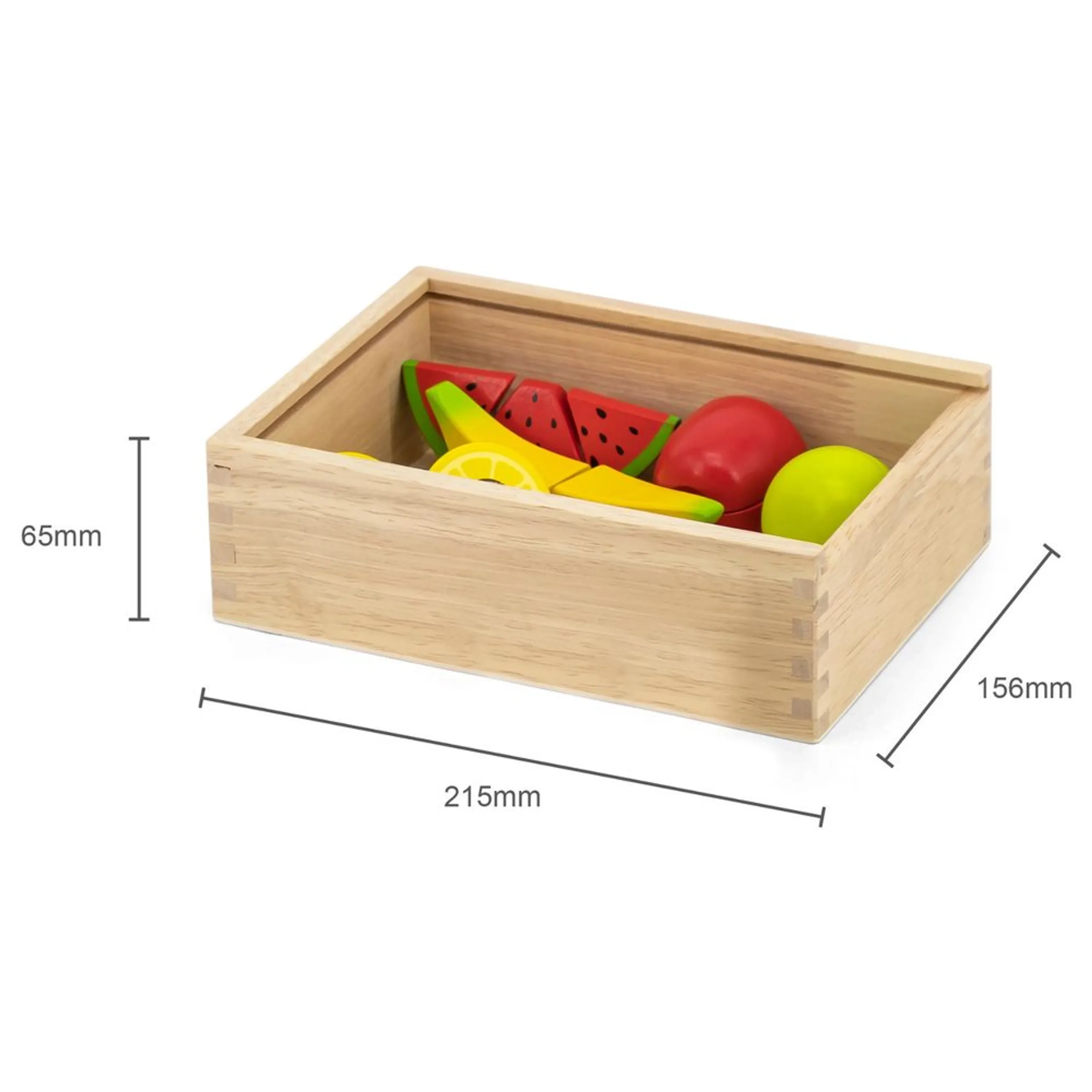 Wooden Cutting Fruit Set - 13 pcs (PCG-44539)
