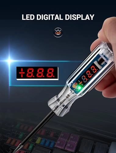 Automotive Circuit Tester - 2.6V-32V Alligator clip