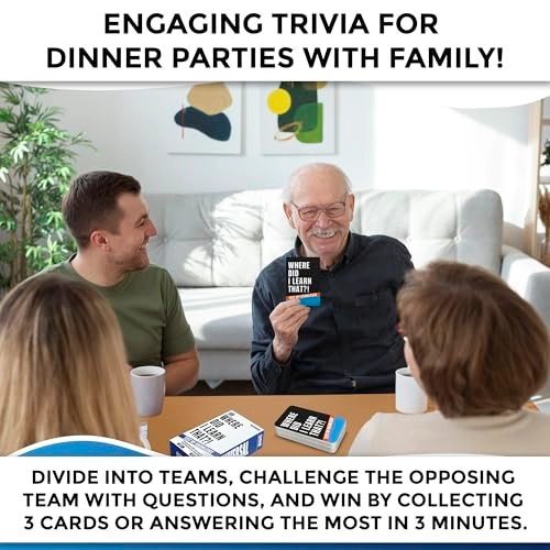 Where Did I Learn That? - 500 Questions Card Game