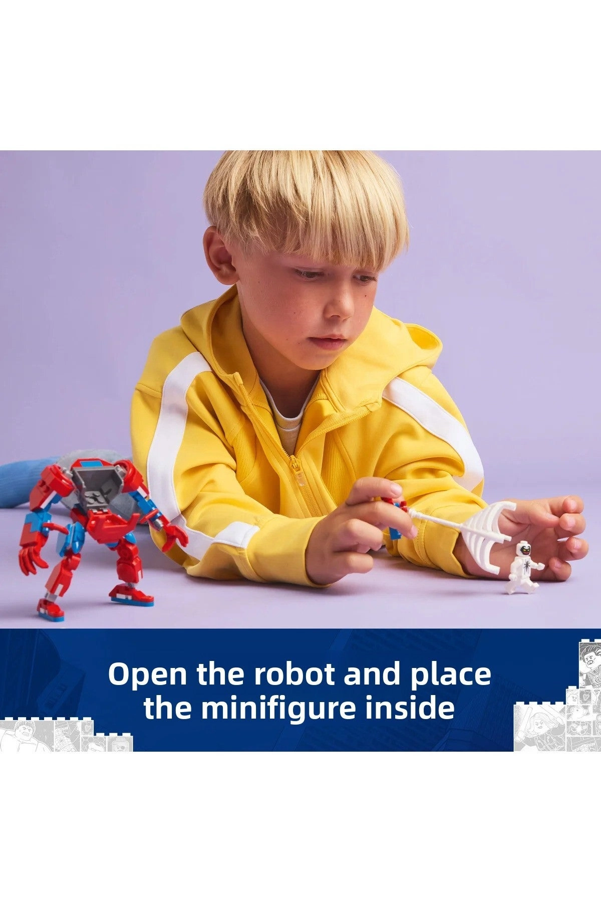 Spider-Man Mech vs. Anti-Venom - 2 Minifigures 6+