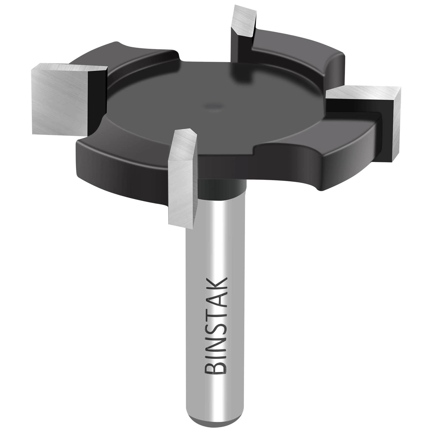BINSTAK Cnc Spoilboard Surfacing Router Bit - 1-1/2"" 1/4"" 1