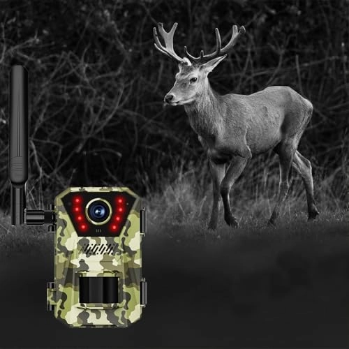 Solar Outdoor Infrared Trail Camera - 4G