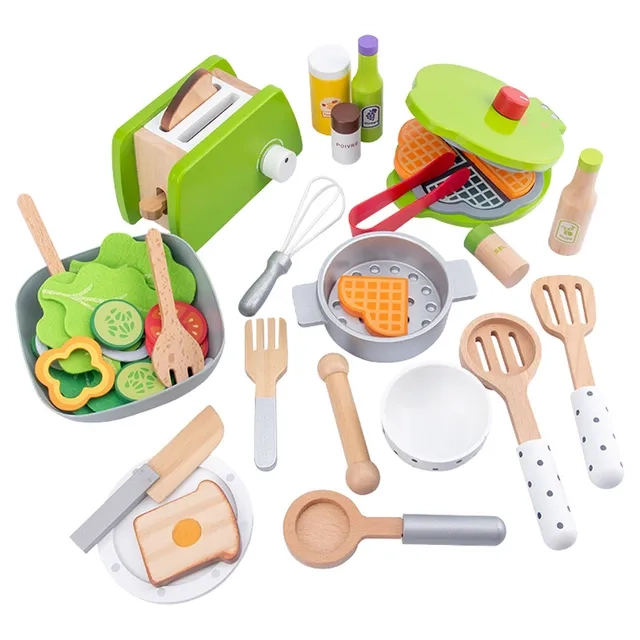 Wooden Kitchen Set - 7pcs (FP-2101-14)