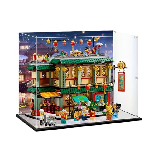 80113 Chinese New Year's House Acrylic Display Case