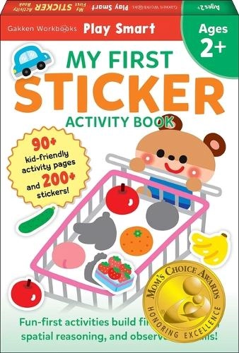 Gakken Co Ltd ,Japan My First Activity Sticker Book Preschool 200 pcs