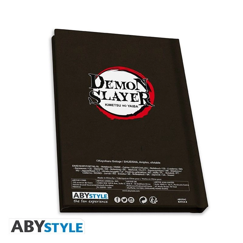 Mug + Keyring + Notebook - Demon Slayer